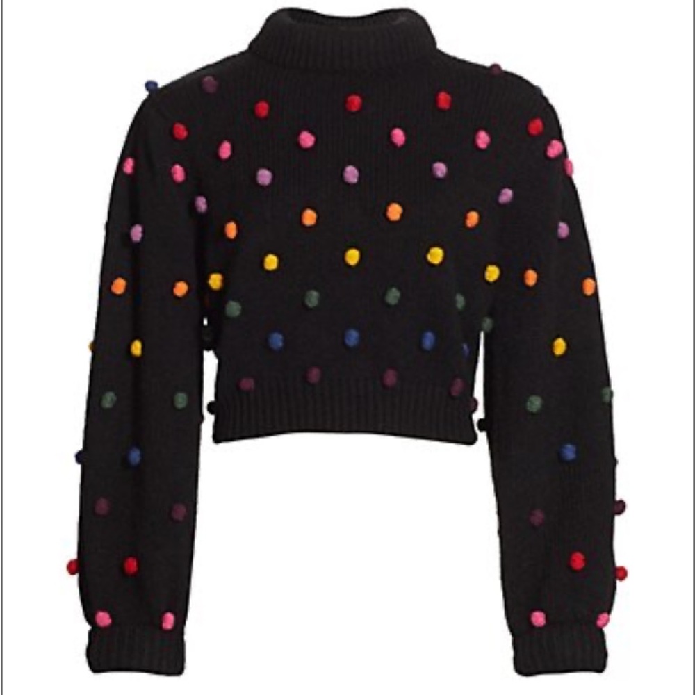 FARM Rio Rainbow Pom-Pom Sweater - Picture 2 of 3